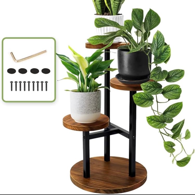 حامل نباتات ثلاثي الأرجل